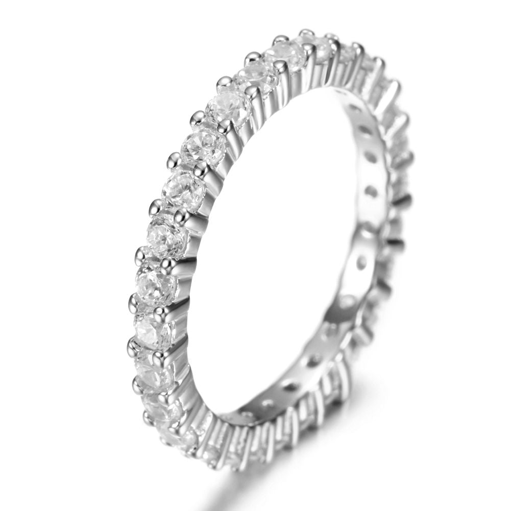 SWEETHEART ETERNITY-ring-Masi Jewelry-Silver-6-Masi Jewelry