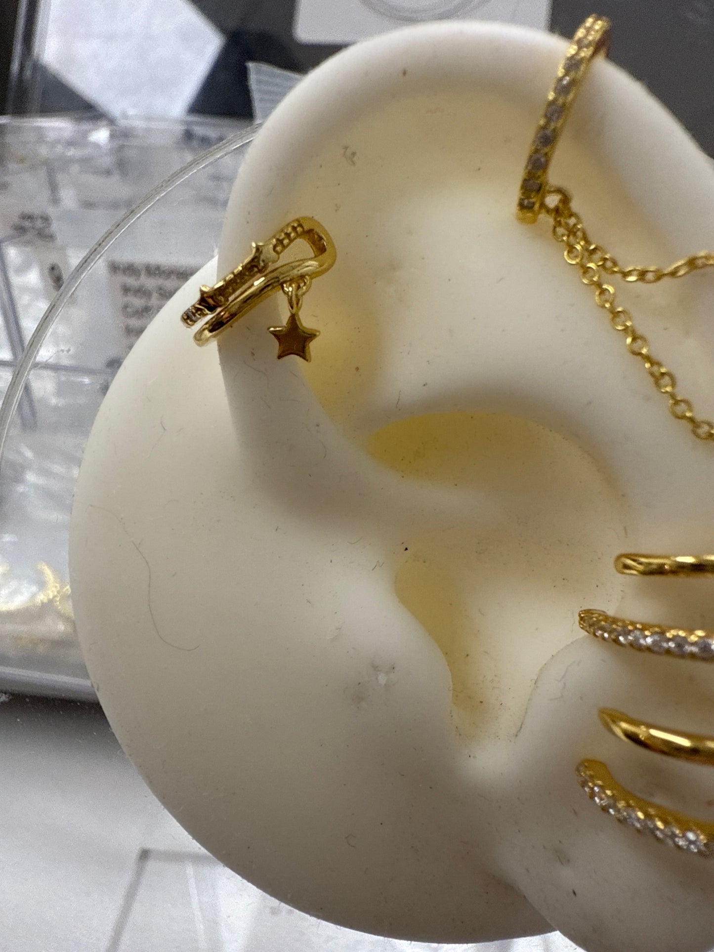 Star dangle cuff