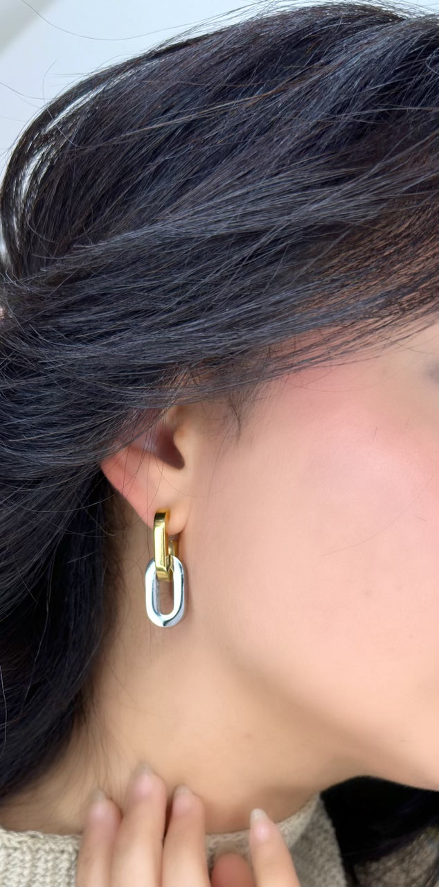 LOCKED-IN DROP-earrings-Masi Jewelry-Masi Jewelry