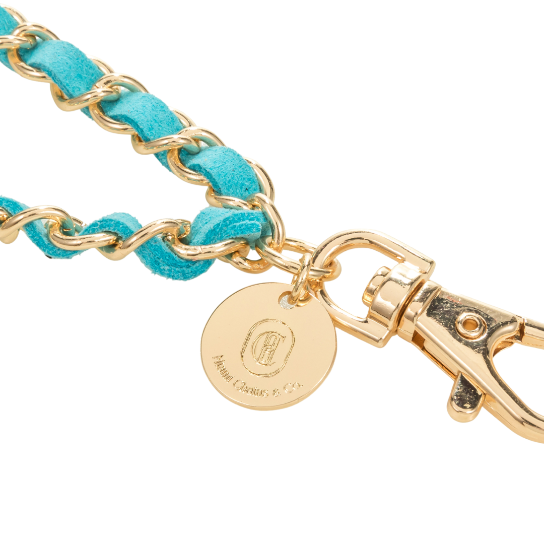 Sky Blue Phone Wristlet