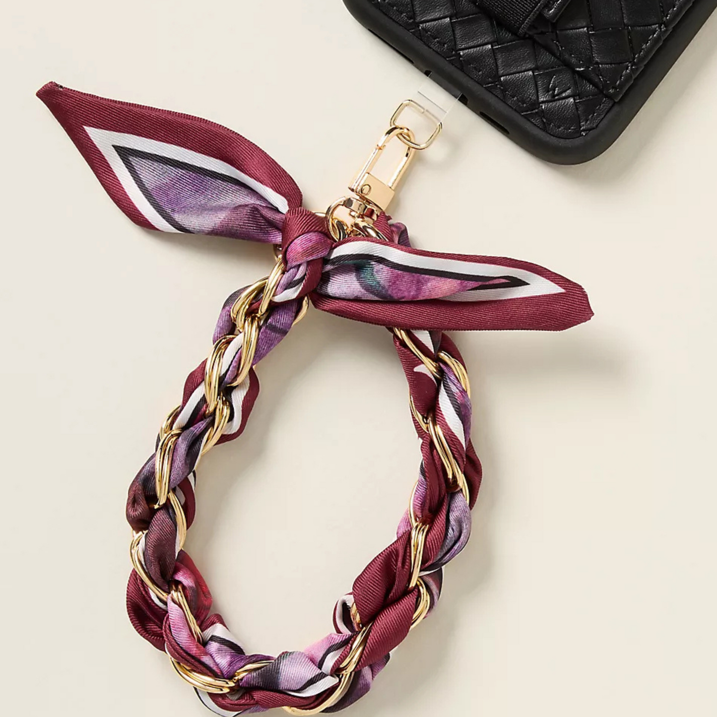 Merlot Phone Wristlet