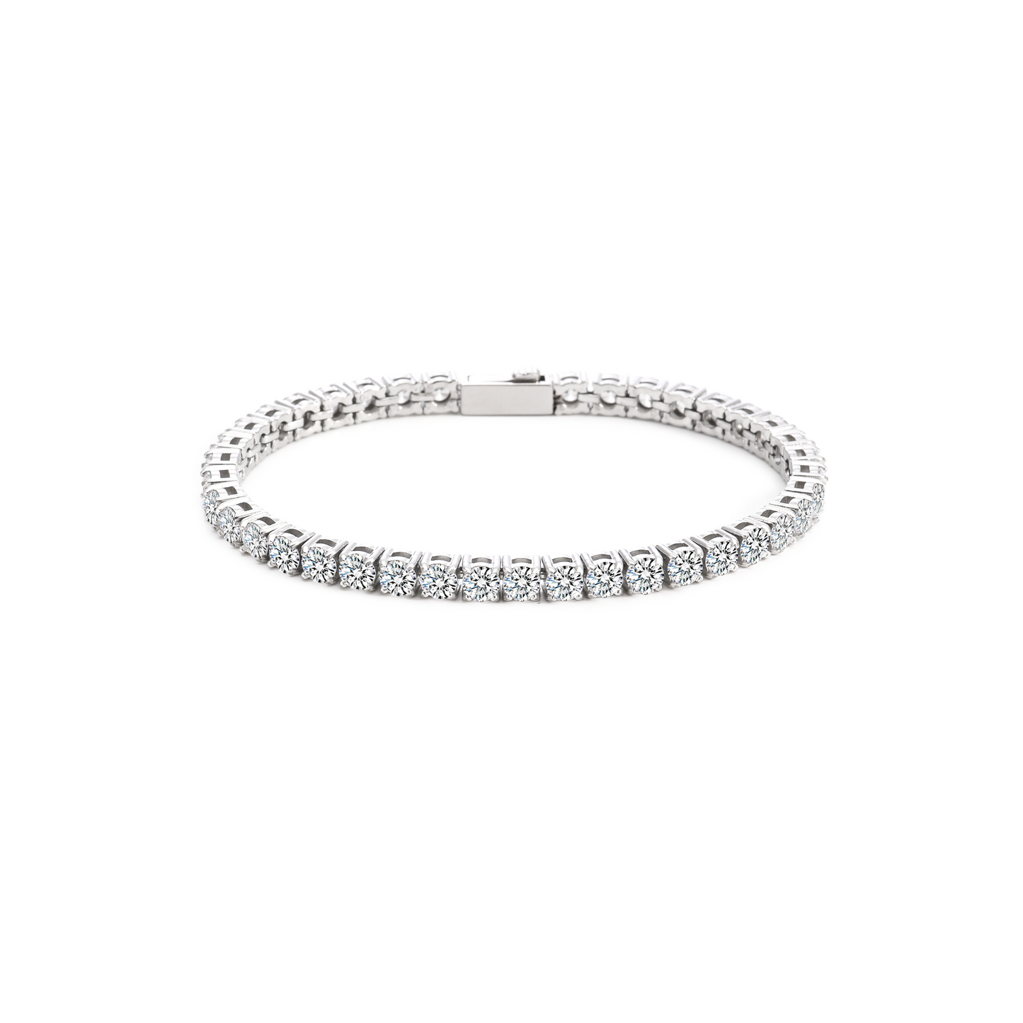 4mm Tennis Bracelet - Thin
