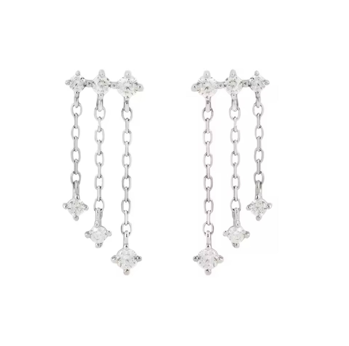 INDY ANDY-EARRINGS-Masi Jewelry-long-Silver-Masi Jewelry