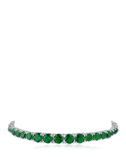 Round Graduated CZ Bracelet