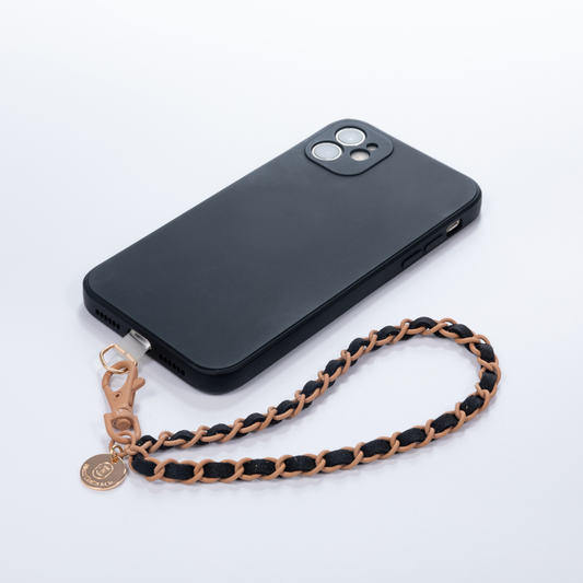 Mocha Phone Wristlet