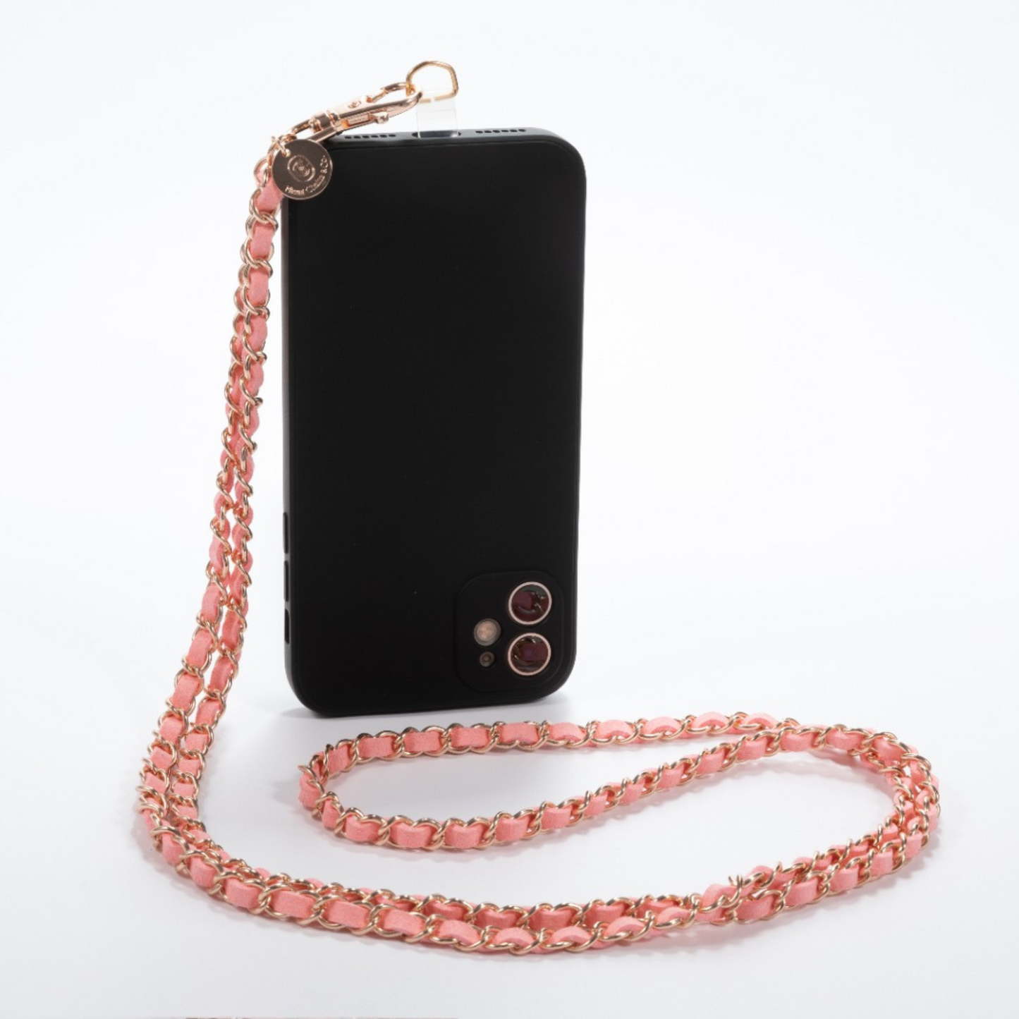 Rose Gold Pinklet Crossbody Phone Chain