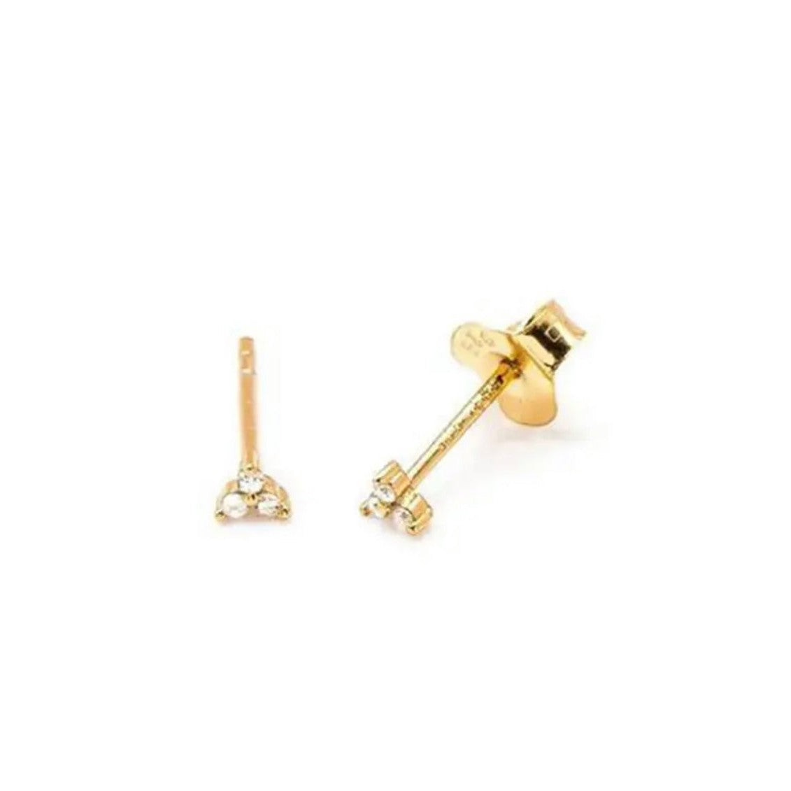 INDY TRI STUD-earring-Masi Jewelry-Masi Jewelry